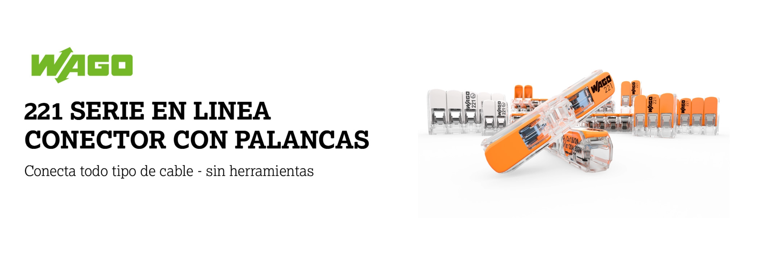Novedad en Coto: conectores WAGO ya disponibles, también online